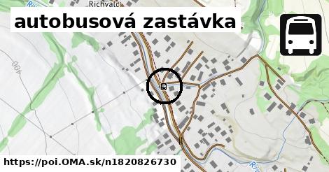 autobusová zastávka