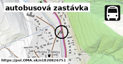 autobusová zastávka