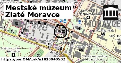 Mestské múzeum Zlaté Moravce
