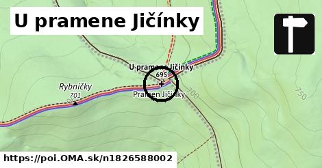 U pramene Jičínky