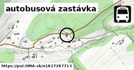 autobusová zastávka