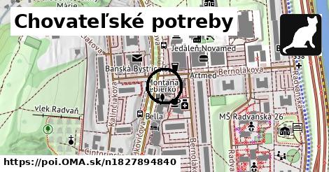 Chovateľské potreby