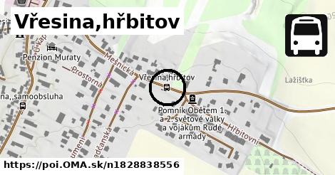 Vřesina,hřbitov