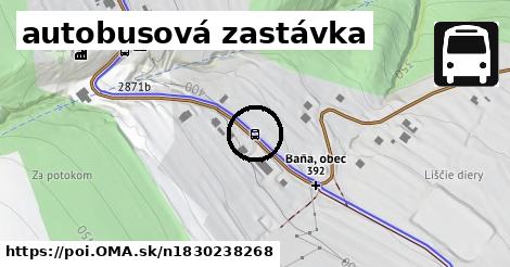 autobusová zastávka