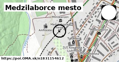 Medzilaborce mesto