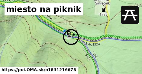 miesto na piknik