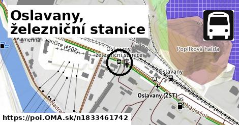 Oslavany, železniční stanice