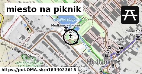 miesto na piknik