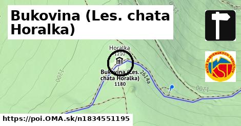 Bukovina (Les. chata Horalka)