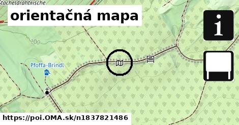 orientačná mapa