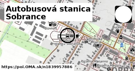 Autobusová stanica Sobrance