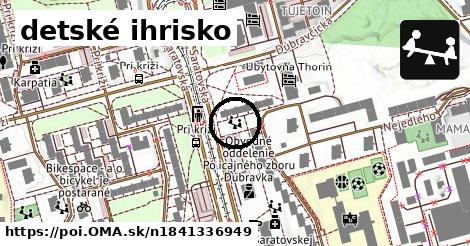 detské ihrisko