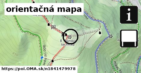 orientačná mapa