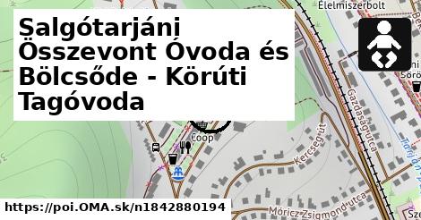 Salgótarjáni Összevont Óvoda és Bölcsőde - Körúti Tagóvoda