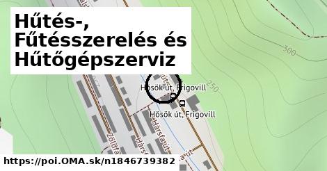 Hűtés-, Fűtésszerelés és Hűtőgépszerviz