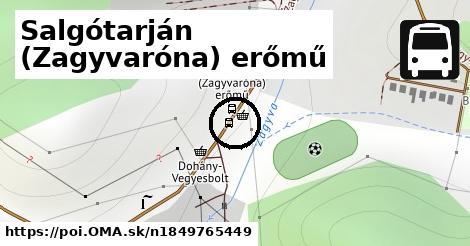 Salgótarján (Zagyvaróna) erőmű