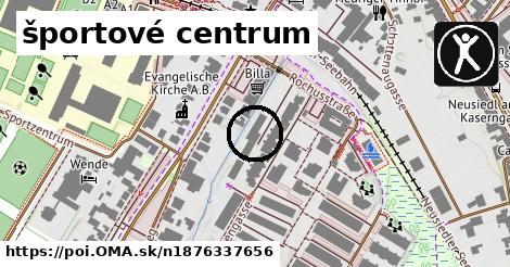 športové centrum