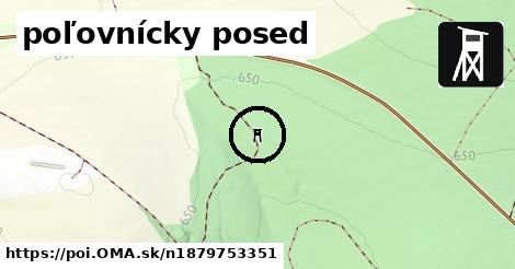 poľovnícky posed