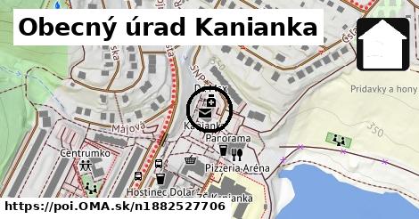 Obecný úrad Kanianka