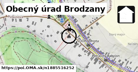 Obecný úrad Brodzany