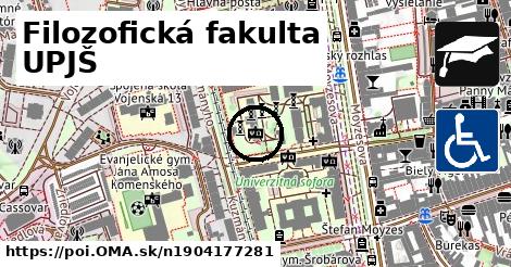 Filozofická fakulta UPJŠ