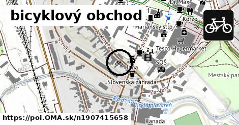 bicyklový obchod