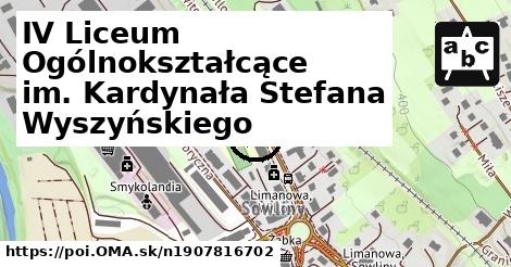 IV Liceum Ogólnokształcące im. Kardynała Stefana Wyszyńskiego