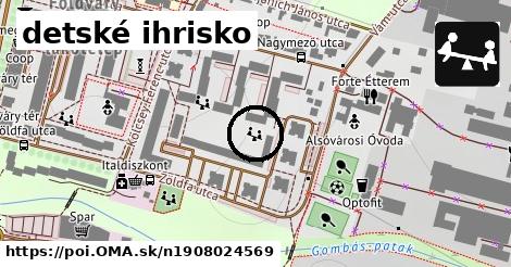 detské ihrisko