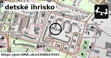 detské ihrisko