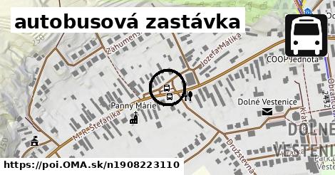 autobusová zastávka