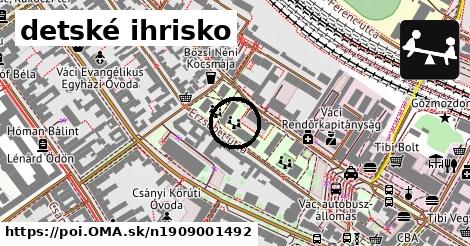 detské ihrisko