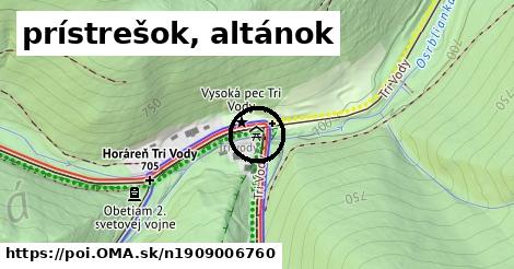 prístrešok, altánok