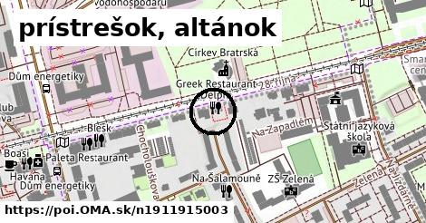 prístrešok, altánok