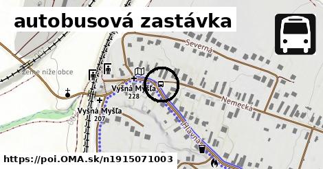 autobusová zastávka