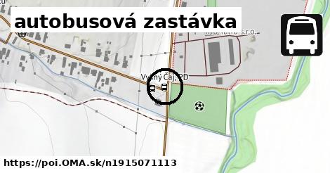 autobusová zastávka