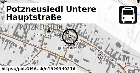 Potzneusiedl Untere Hauptstraße