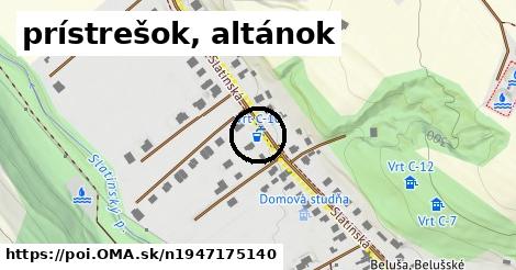 prístrešok, altánok