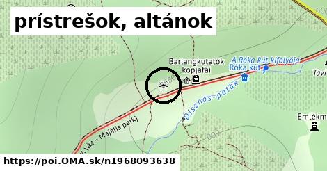 prístrešok, altánok