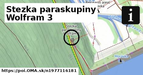 Stezka paraskupiny Wolfram 3