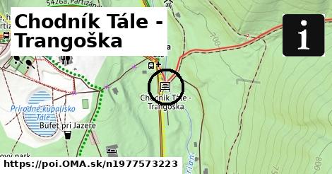 Chodník Tále - Trangoška