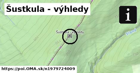 Šustkula - výhledy