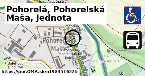 Pohorelá, Pohorelská Maša, Jednota