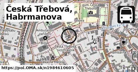 Česká Třebová, Habrmanova