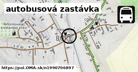 autobusová zastávka