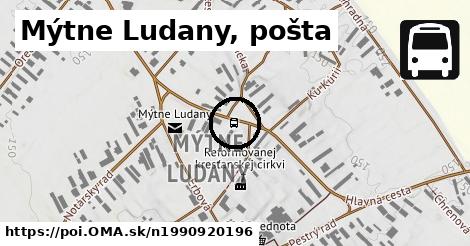 Mýtne Ludany, pošta