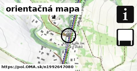 orientačná mapa