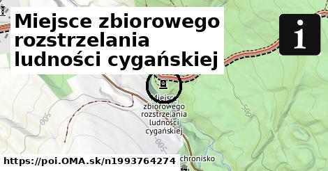 Miejsce zbiorowego rozstrzelania ludności cygańskiej