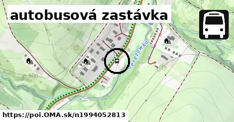 autobusová zastávka