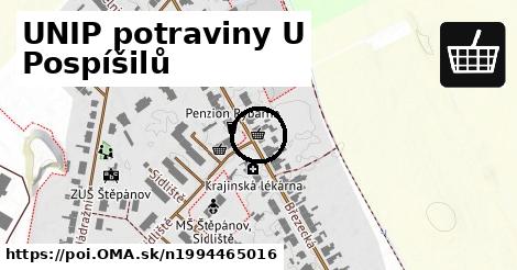 UNIP potraviny U Pospíšilů