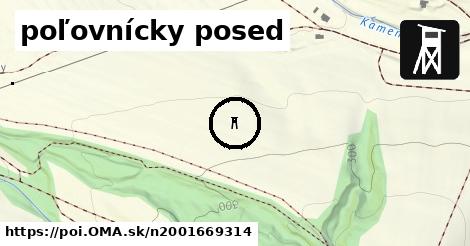 poľovnícky posed